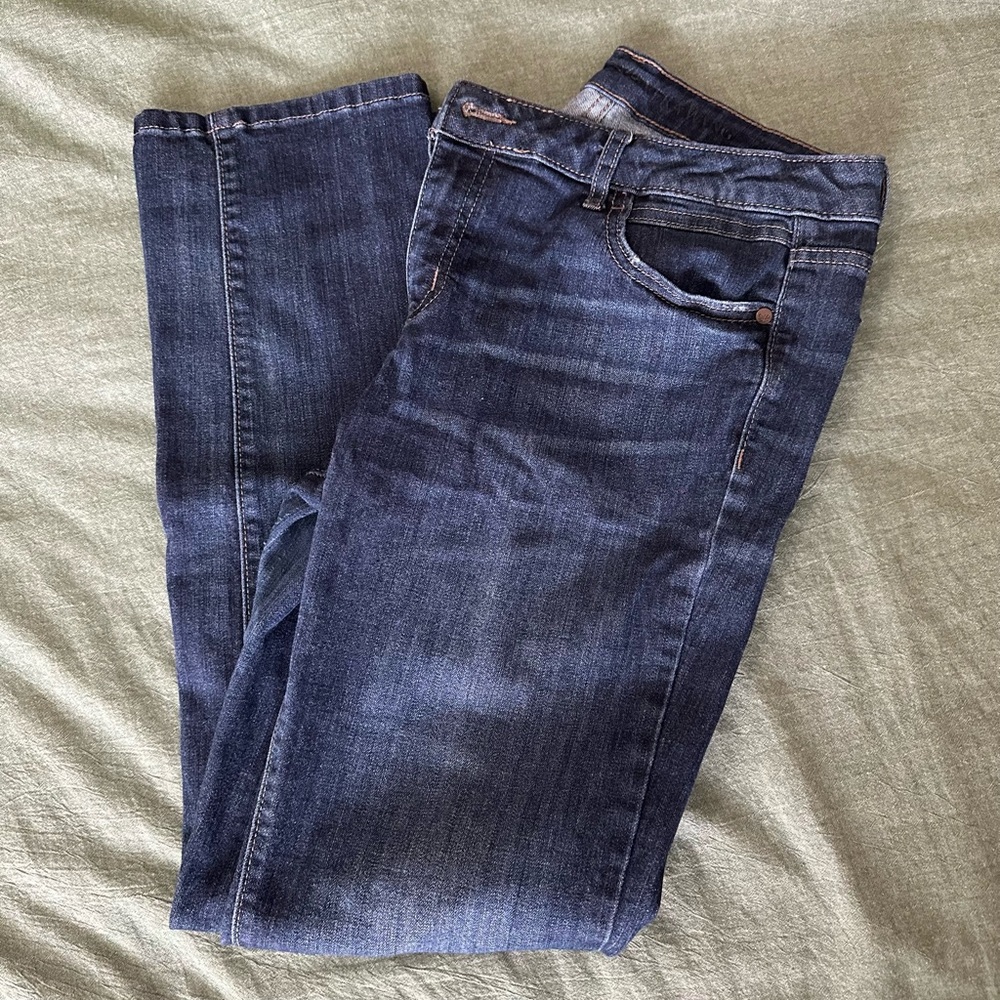 Dark Blue Denim Jeans